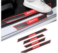 Woniyal 4 Pièces Bande Seuil de Porte Voiture pour Kia Stonic 2020-2024, Couverture de Seuil Plaques Protection avec Forte Adhérence Pièces de Voiture