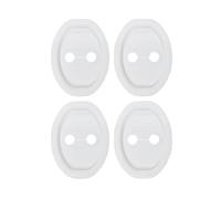 Woniyal 4 Pièces Cache de Serrure de Porte pour Kia EV3 2024 2025 2026, Protection Serrure Couvercle Porte Arrêt Rouille Badge Accessoire Case,B
