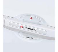 Woniyal 8 Pièces Protecteur Poignée Porte de Voiture pour Citroen C-Elysee C4 C5 C6 C4L Berlingo C-Crosser, Autocollant Poignée Porte Film Anti-Rayure Poignée