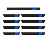 Woniyal 9 Pièces Bandes de Protection de Seuil de Porte Voiture pour Citroen Versailles C5 X 2021-, Plinthes Garnitures Couverture Pédale Protecteurs Bord Porte
