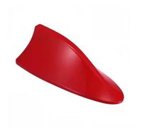 Woniyal Antenne Aileron de Requin pour Dodge Journey 2008-2024, Radio Signal Base en ABS Carbone Look Aérodynamique Décoration de Toit de Voiture,Red