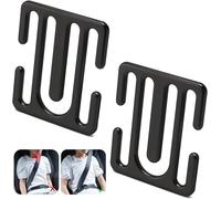 Woniyal Clip de Réglage Ceinture Voiture pour VW Passat Variant R-Line B8 AB Bj.2019, Ajusteur de Sangle Ergonomique Protection Épaule Dispositif de Confort Protection de Cou