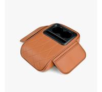 Woniyal Coussin D'Accoudoir Voiture pour VW Passat Variant B8 3G I 2014-2019, Housse de Console Centrale de Voiture avec Sacs de Rangement Accessoire Voiture Interieur,Orange