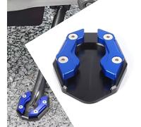 Woniyal Extension de Béquille Latérale pour Crusier Shadow VT 750, Semelle Élargisseur de Béquille, Plaque de Support, Aluminium Accessoire,Blue