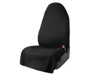 Woniyal Housse de siège éponge pour Ford Mustang Mach-E I 2021-2025 | Texture douce absorbante, matière polaire respirante, protection anti transpiration, confort de conduite supérieur
