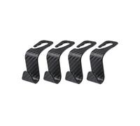 Woniyal Lot de 4 Crochets pour Appuie pour Dacia Duster 2 (II) HM I 2018-2024, Crochet pour Dossier de Siège de Voiture, pour Sac À Main, Porte-Monnaie, Manteaux