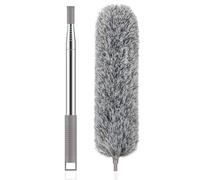 Woniyal Plumeau Voiture pour VW ID.3 E11 I 2020-2026 | dépoussiéreur télescopique microfibre pliable balai dépoussiérage manche inox rotatif lavable