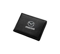 Woniyal Porte Papiers Voiture pour Mazda 3-Series 2012-2019, Porte Permis de Conduire Passeport Protection Accessoire pour Le Rangement des Documents