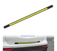 Woniyal Protection de Hayon Convient pour BYD Atto 2 Atto 3 Seal Dolphin Sealion Han Tang, Bord de Coffre Réfléchissant Résistant Autocollant de Sécurité Pare-Chocs Contre Les Rayures,Yellow