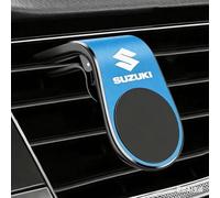Woniyal Support Telephone Auto pour Suzuki JIMNY Grand Vitara Sx4 Swift, Aimant Magnetique Ferme Forme L sans Perte Signal Fixation Grille Aeration Smartphone,Blue