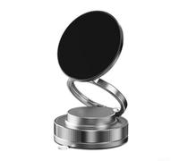 Woniyal Support Telephone Voiture Magnetique pour BMW iX5 iX3 iX1 IX i8 i7 i5 i4 i3, 360° Rotation Support pour Téléphone Portable avec Ventouse à Vide,Black