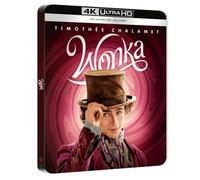 Wonka - 4k Ultra Hd + Blu-Ray - Édition Boîtier Steelbook