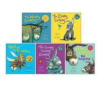 Wonky Donkey Série 5 Collection de livres par Craig Smith (The Wonky Donkey, Willbee the Bumblebee, The Dinky Donkey, The Grinny Granny Donkey et Wonky Donkey's Big Surprise)