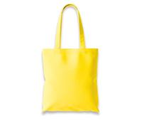 Wonky Line Sac fourretout en coton de qualité supérieure, sac de courses respectueux de l'environnement, toile 100% coton, sac d'épicerie réutilisable, longue poignée extra solide (Jaune)