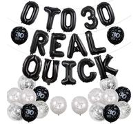 Wonmelody Décorations de fête d'anniversaire 25 ans pour femme - Bannière de crise quart de vie - Ballon argenté pailleté en forme d'étoile et de cœur pour fête d'anniversaire amusante - Décoration de