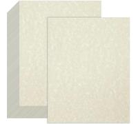 Wonninek Lot de 60 feuilles de papier parchemin A4 pour certificat, 21 x 29,7 cm, diplôme stationnaire double face pour impression, cartes de visite, invitations (format A4, 100 g/m²)