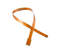 Wonrabai DSI Display FPC Câble flexible compatible avec Raspberry Pi 5, 22 broches vers 15 broches, convient pour connecter des écrans DSI à RPi 5/RPi 4, longueur 50 cm/0,5 m