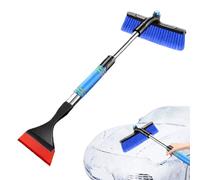Wonsfuleu Brosse à Neige et Grattoir à Glace | Ergonomique Télescopique Démontable | Outil Hiver Automobile pour Nettoyage de Glace - pour Véhicule Camion SUV Vitre Givre Hiver Hommes Femmes