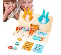 Wonsfuleu Jeux Éducatifs de Nombres pour | Blocs de Comptage Mathématiques Éducatifs pour Apprendre les Chiffres,Jeux Sensoriels Motricité Fine et Activités Éducatives Développement Précoce École à la