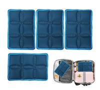 Wonsfuleu Pochette Fraîcheur pour Boîte Repas - Sacs Gel Isothermes Étanches - Packs de Gel Glacé Légers pour Pique-nique, Randonnée, Plage