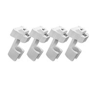 Wonsfuleu Raquettes de Badminton Lumineuses - Set de Quatre avec Clip Lumineux | Lampe d'Entraînement pour Activités Nocturnes Extérieures en Famille ou Entre Amis