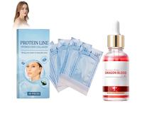 Wonsters 60 fils de soie au collagène, associés à l'essence de sang de dragon, fils de soie au collagène pour le lifting par fils et le raffermissement de la peau