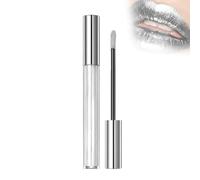 Wonsters Rouge à lèvres liquide, rouge à lèvres blanc argenté 2,4 g, gloss anti-bavures, gloss anti-bavures, rouges à lèvres, ombre à paupières et couleur polyvalente, couleur longue tenue lipstick