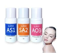 Wonsters Set de 3 concentrés pour le visage, Peeling Solution Hydra Facial Serum, Aqua Peel solution concentrée, Set de 3 concentrés pour le visage