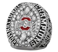 Wonsunte Bague De Champion National De OSU Bagues De Vainqueur De Football Américain avec Boîte De Présentation Meilleurs Cadeaux pour Les Fans De Sport Et Les Anciens Élèves