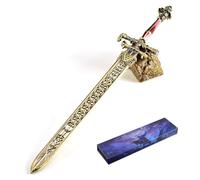 Wonsunte Modèle Elden Ring 30Cm/11.8In Sword of Night and Flame avec Boîte Collection D'accessoires De Jeu Figurines De Jeu Décorations De Bureau Meilleurs Cadeaux pour Les Joueurs