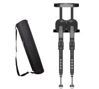 Wonsunte Siège Invisible Portable Réglable À 5 Positions Pliable Et Portable sans Chaise Sièges À Suspension Exosquelette avec Sac De Rangement Capacité De Charge Jusqu'à 150 Kg,1