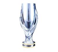 Wonsunte Trophée des Champions Européens De Football Trophées De La Ligue De Football Objets De Collection Sportifs Gagnant Prix Décorations pour La Maison Cadeaux pour Les Fans,32 cm (12.6 in)