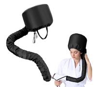 Wonvify Casque de Séchage pour Sèche-Cheveux, Sèche de Capot pour le Style de Séchage Curling Conditionnant en Profondeur（Noir）