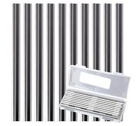 Wonvify Lame de Raboteuse 82mm Kit, 10 Pièces Lames de Raboteuse Réversibles, Ensemble de Rabot Électrique Lame pour Machines De Travail du Bois, Rabots Ma-kita, Bo-sch (82 x 5,5 x 1,2 mm)