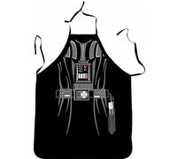 WOO LANDO Tablier de cuisine et de barbecue pour homme - 73 x 57 cm - Idée cadeau amusante pour le barbecue, Darth, M