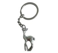 WOO MANTO Porte-clés faon - Élégant arbre de poche pour la nature et la randonnée - Porte-bonheur et talisman