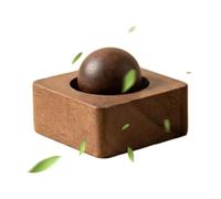 Wood Diffuser - Natural Air Purifier, 1.77 inches Fragrance Release with Passive Diffusion, Round Ball Design, Silent, Home Decor for Car Office Living Room Study Room Dormitory
