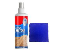 Wood Floor Restorer, 100ml High Gloss Cleaner, Long Lasting Wood Shine Restoration Solution With Polishing System, Scratch Cover Enhancement Formula, Care Maintenance Kit, Woods Floor Restorer