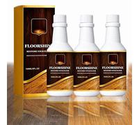 Wood Floor Restorer Polish 150ml, Multi-Surface Floor Shine Restorer for Hardwood Floors, Laminate Flooring, Tile & Marble, Floor Scratch Concealer, Floor Finish Maintenance Solution(3PCS)