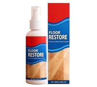 Wood Floor Restorers 100ml Polishing Restoring Cleanings Solution - Spots Removal Floor Restorer, for Indoor Home Apartment Living Room Kitchen Bedroom Wood Hardwood Hallway Office
