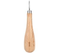 Wood Handle Scratch Awl Tool, Gourd Shape Sewing Punching Hole Maker, Leather Sewing Awl Kits, Handmade Sewing Tools DIY Stitcher Taper (5-6mm)