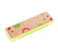 Wood Harmonica for 16 Hole Promote La Créativité Musicale pour Les Petits Apprenants Instrument De Musique en Toute Sécurité Enfant