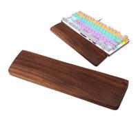 Wood Keyboard Wrist Rest - Ergonomic Black Walnut Wrist Pad