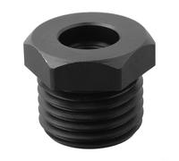 Wood Lathe Chuck Adaptateur 33 x 3,5 mm vers 18 x 1,5 mm | Adaptateur de broche pour tour à bois | Métal, noir