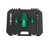 Wood Log Splitter, Firewood Drill Bit Cone Driver, Heavy-Duty Screw Design, Removable Chopping Tool for Home Repair, Crafting, Furniture Assembly, Farm, Camping, Outdoor Tasks