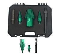 Wood Log Splitter, Firewood Drill Bit, Cone Driver Screw, Heavy Duty Chopping Tool, Sturdy Removable Attachment for Home Repair, Craft Projects, Camping, Farm, and Outdoor Use