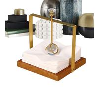 Wood Napkin Holder - Standing Vertical Paper Dispenser | Vertical Napkin Holder For Bathroom, Tabletop, Farmhouse Dining, Countertop, Centerpiece, Restaurant, And Gathering Décor