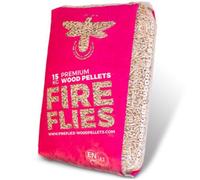 WOOD PELLETS - Granulés de Bois 6mm - 65 Sacs de 15kg (975kg) - Haute Qualité et Performance - Combustion Propre, Écologique,