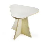 Wood Plant Stool, Modern Rustic Wooden Stand, Multi-Functional Balcony Display Table, Space-Saving Plant Holder for Home Décor, Ornaments, Toys, Wine, 12.4x11.4 inches