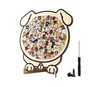 Wood Puzzles Adult - 135 Piece Cat & Dog Silhouette Learning Game
